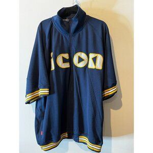 Vintage Icon Karl Kani Suit Top XXL Blue EUC RARE 90s Retro Hip Hop Rap